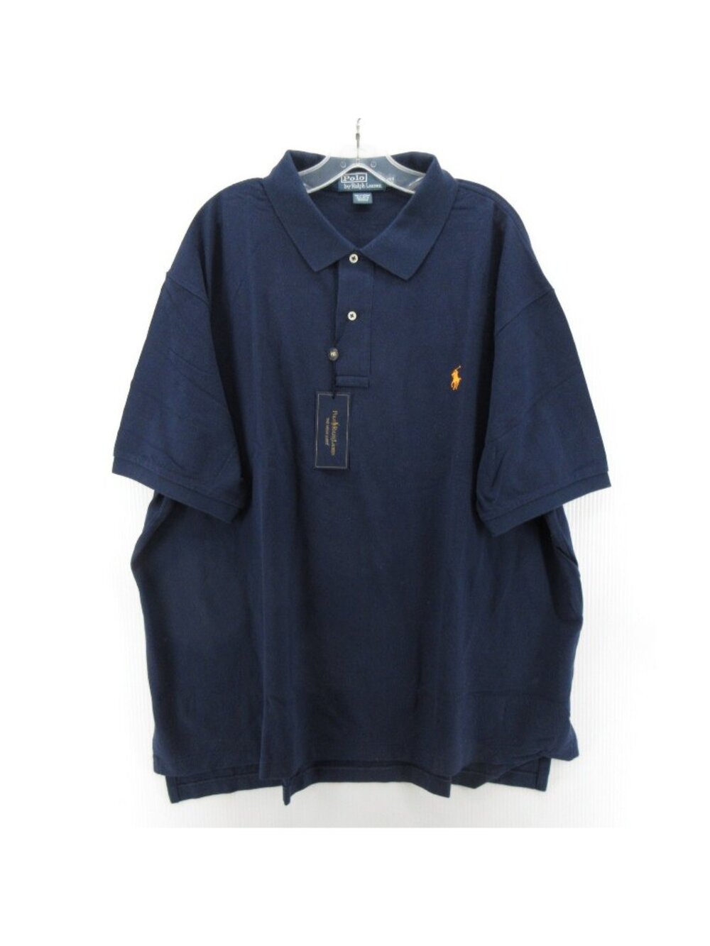 Polo Ralph Lauren Polo Shirt 2XB Big Navy Pullover Minimalist Classic
